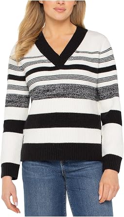 Long Sleeve V-Neck Sweater