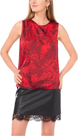 Женский топ Vince Camuto Tank w/ Draped Neck and Center Front Pleat