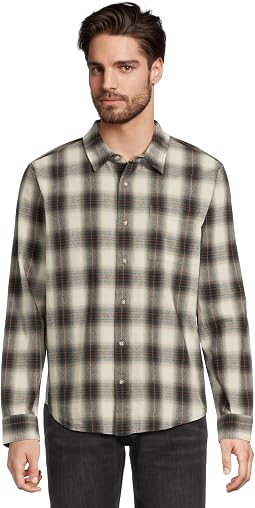 Long Sleeve Plaid Button Up Shirt
