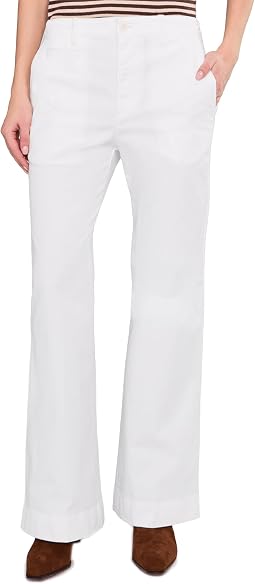 Stretch Cotton Брюки чинос клеш из хлопка