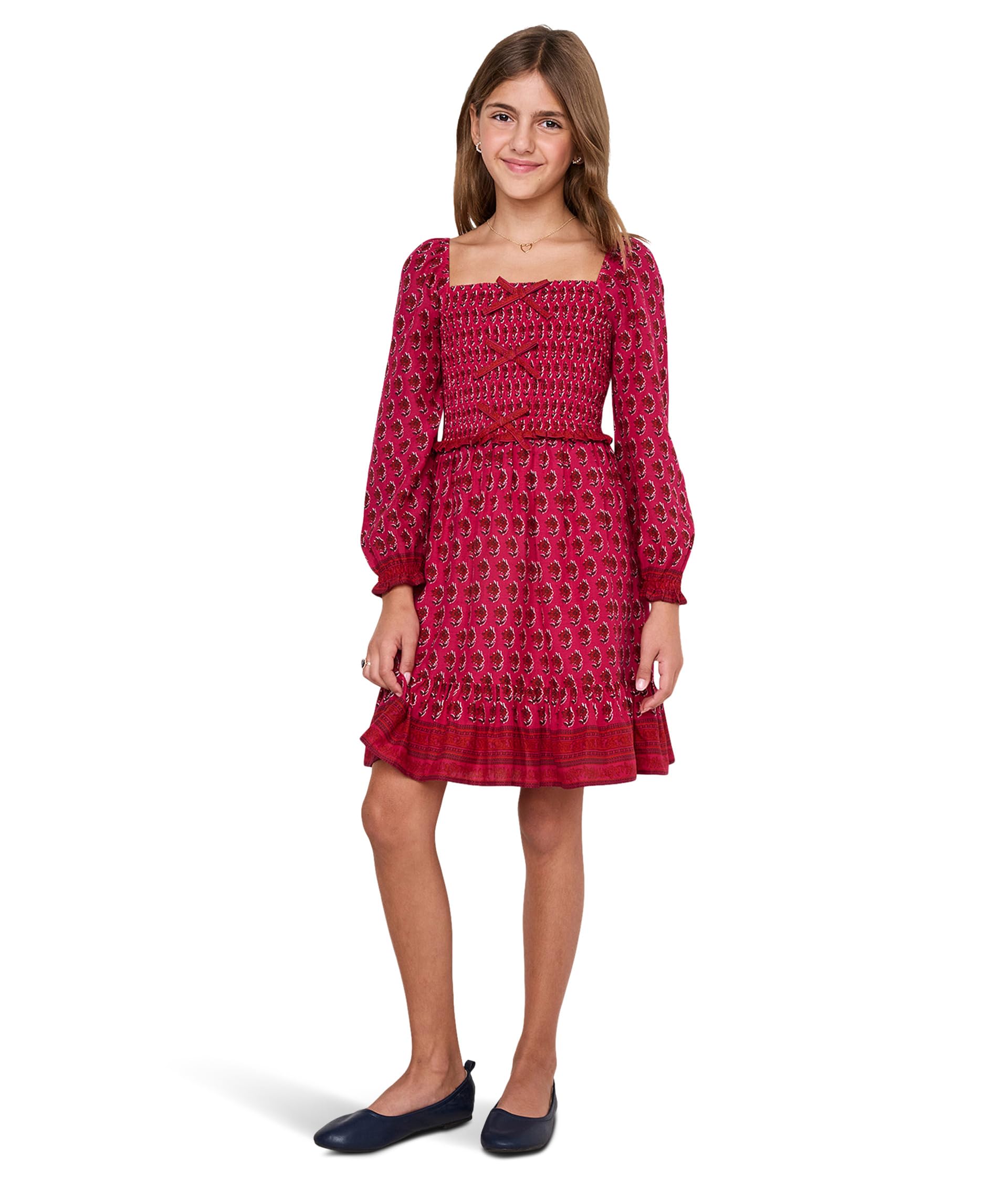 Платье Lena Smocked (Детский/Маленький ребенок/Старший ребенок)