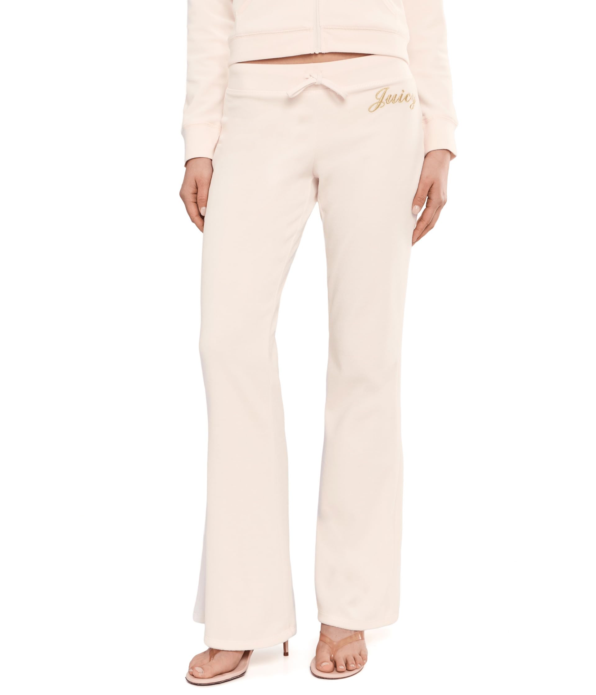 Heritage Low Rise Track Pants With Contrast Rib