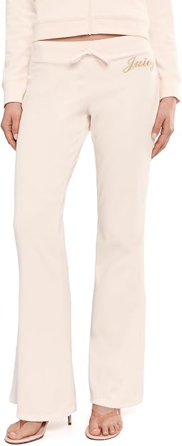 Heritage Low Rise Track Pants With Contrast Rib