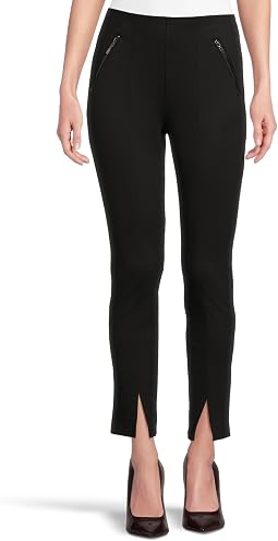 High-Rise Pull-On Legging w/ Slit Hem