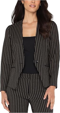 Женский приталенный блейзер Petite Collarless Super Stretch Ponte