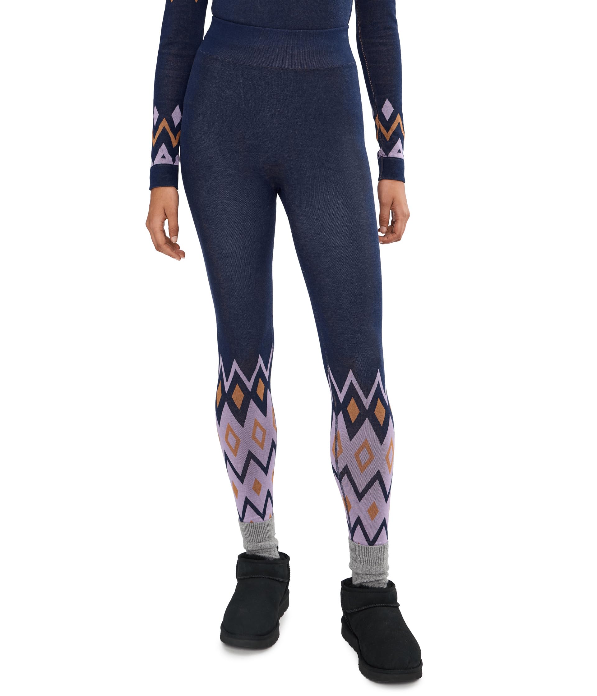 Modal Jacquard Base Layer Legging