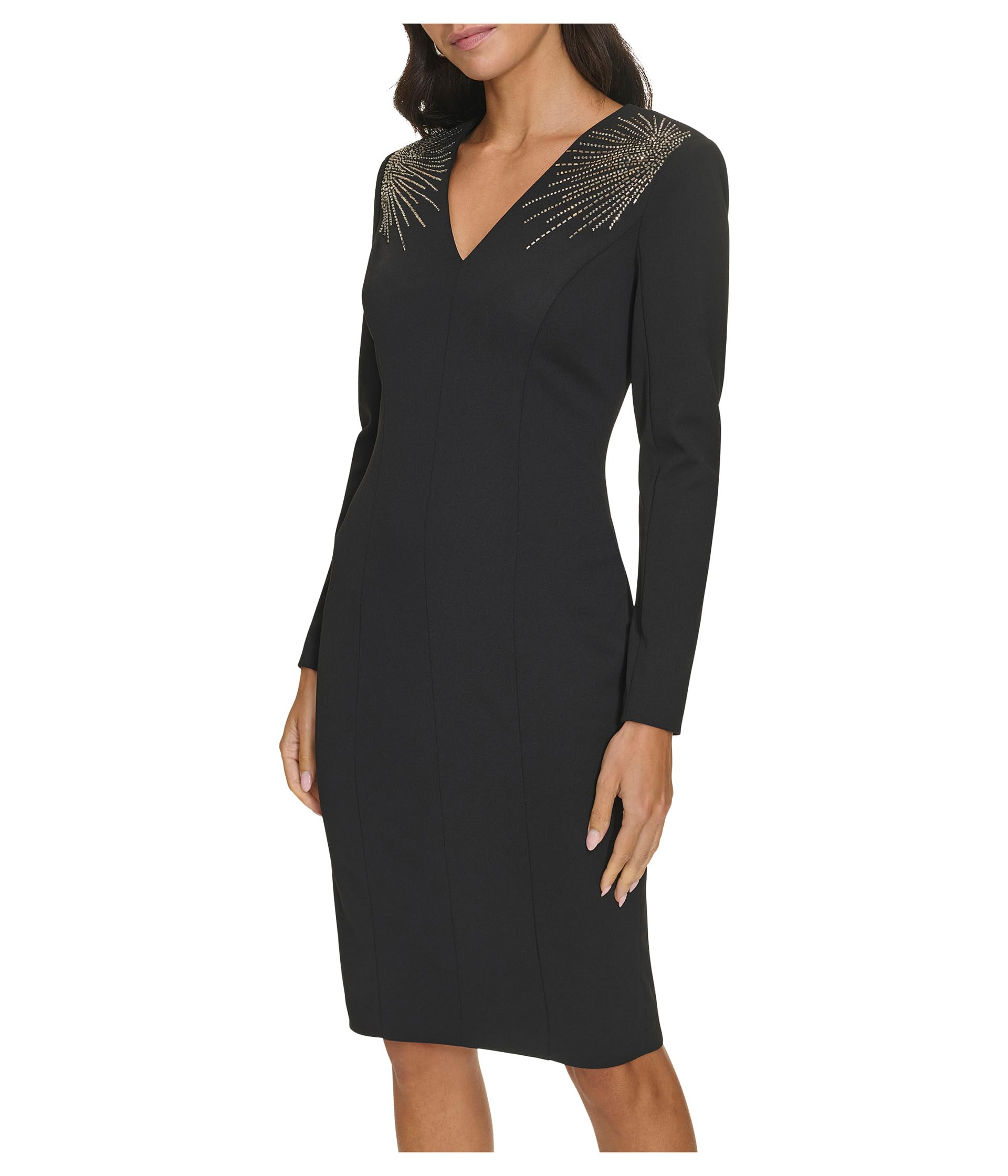 Scuba Crepe Long Sleeve with Hot Fix