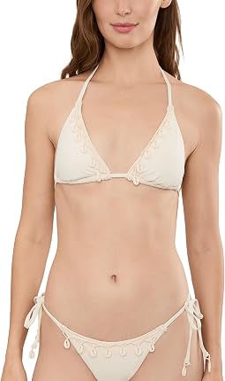 BECCA топ Cheryl Triangle Cutwork