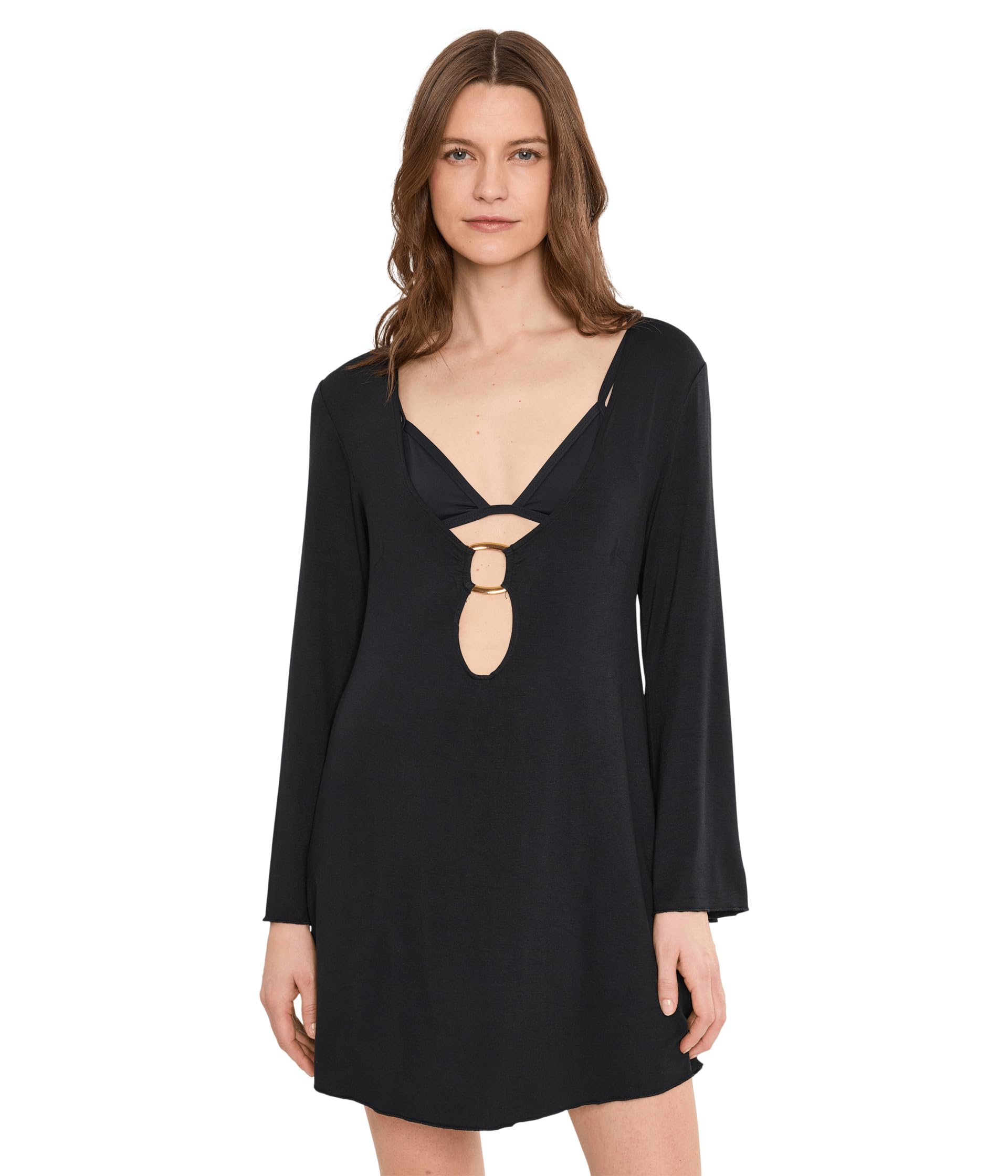 Beach To Bbq Gold Buckle Tunic