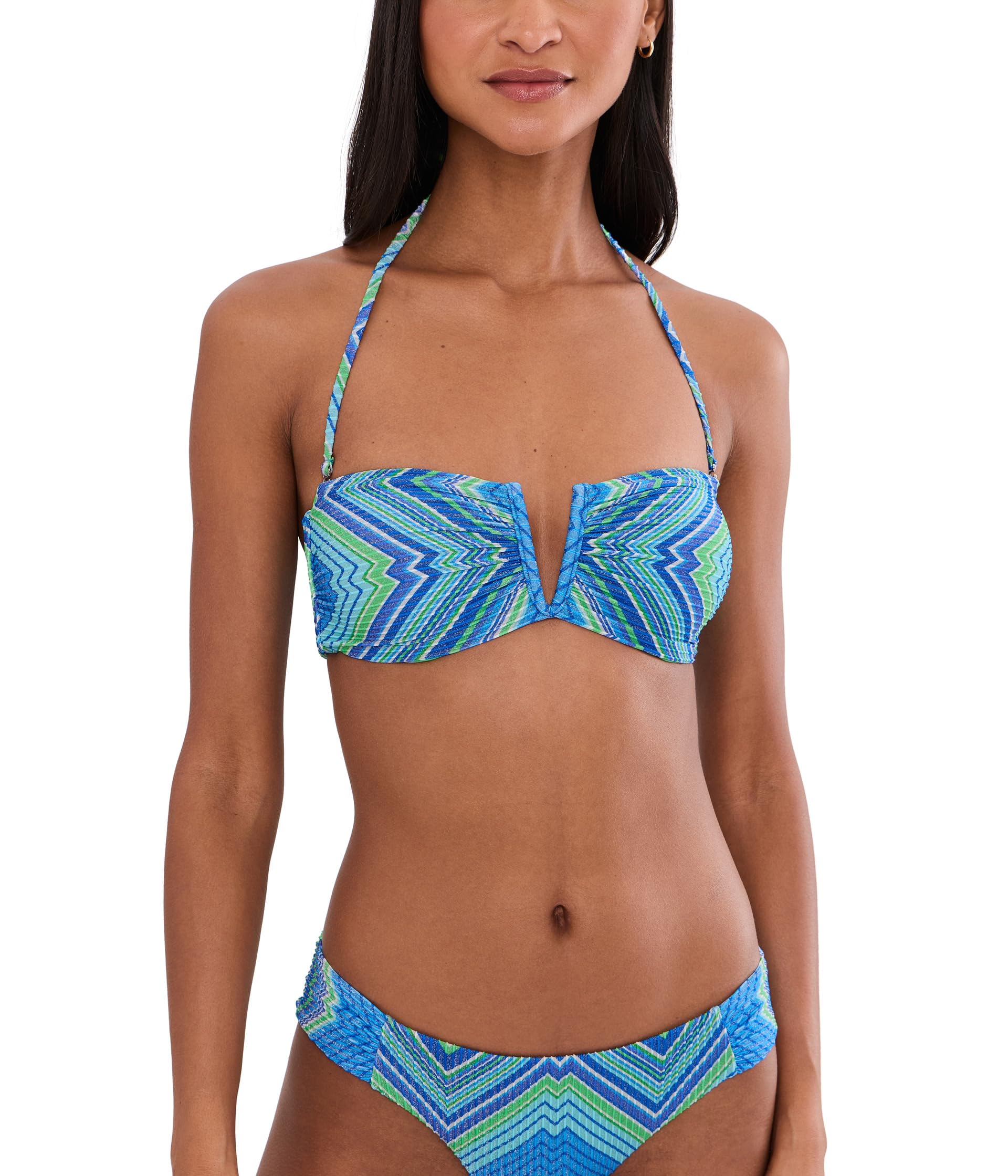 Summer Sunrise Brinley Shirred Bandeau Top