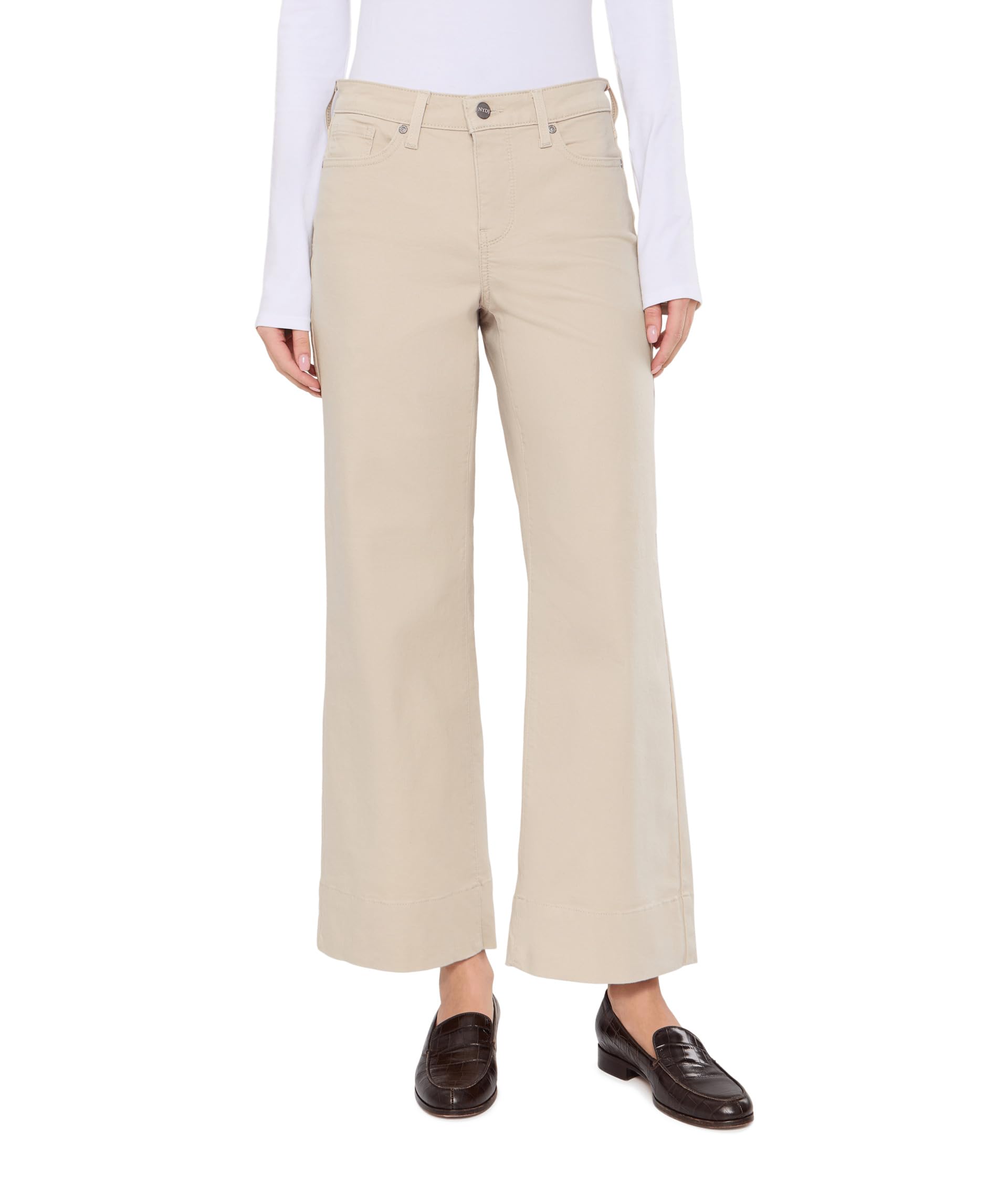 Teresa Wide Leg Ankle Jeans