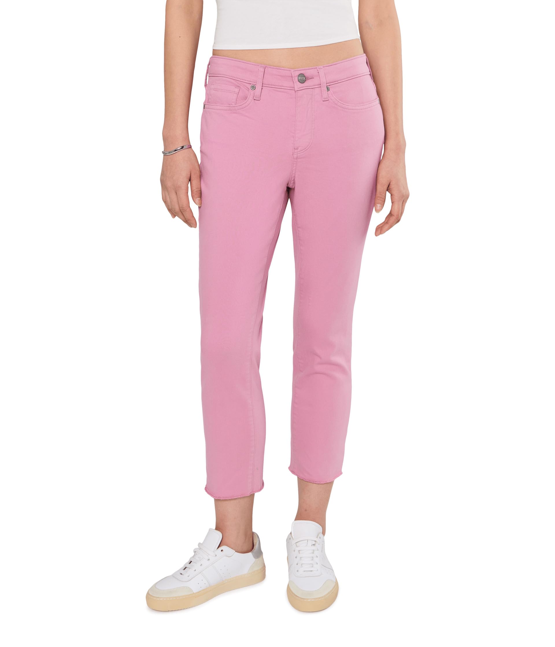 Petite Sheri Ankle Fray Hem in Ballet