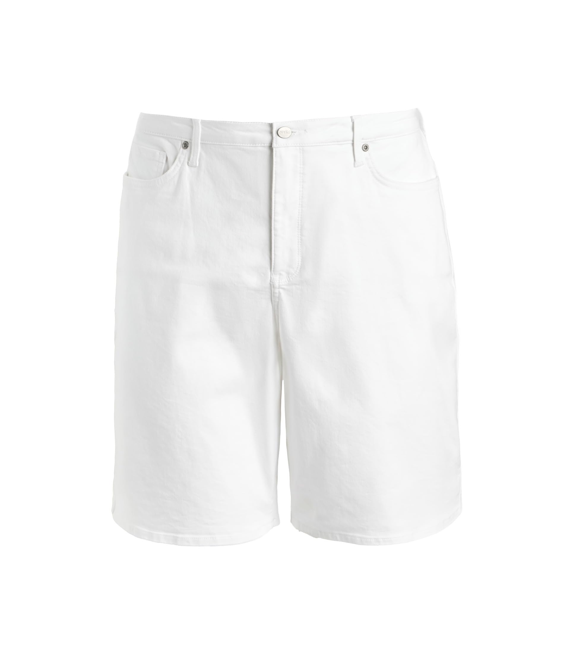 Шорты Lilly Plus Size в белом цвете Optic White