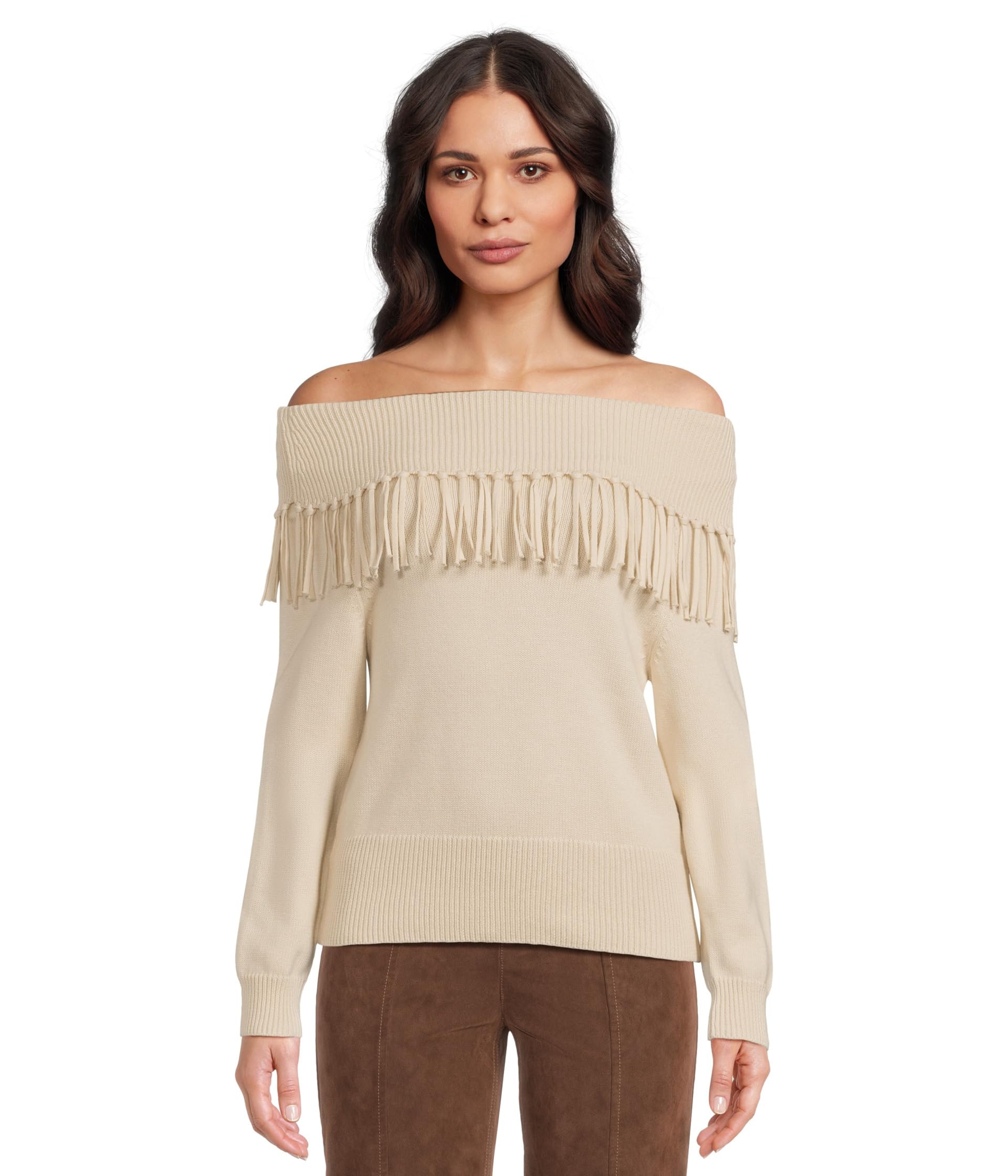 Splendid Simone джемпер Fringe Sweater