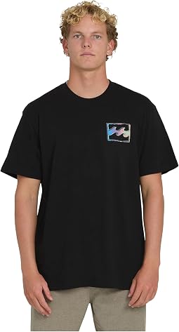 Billabong Crayon Wave премиальная футболка с коротким рукавом, мужская