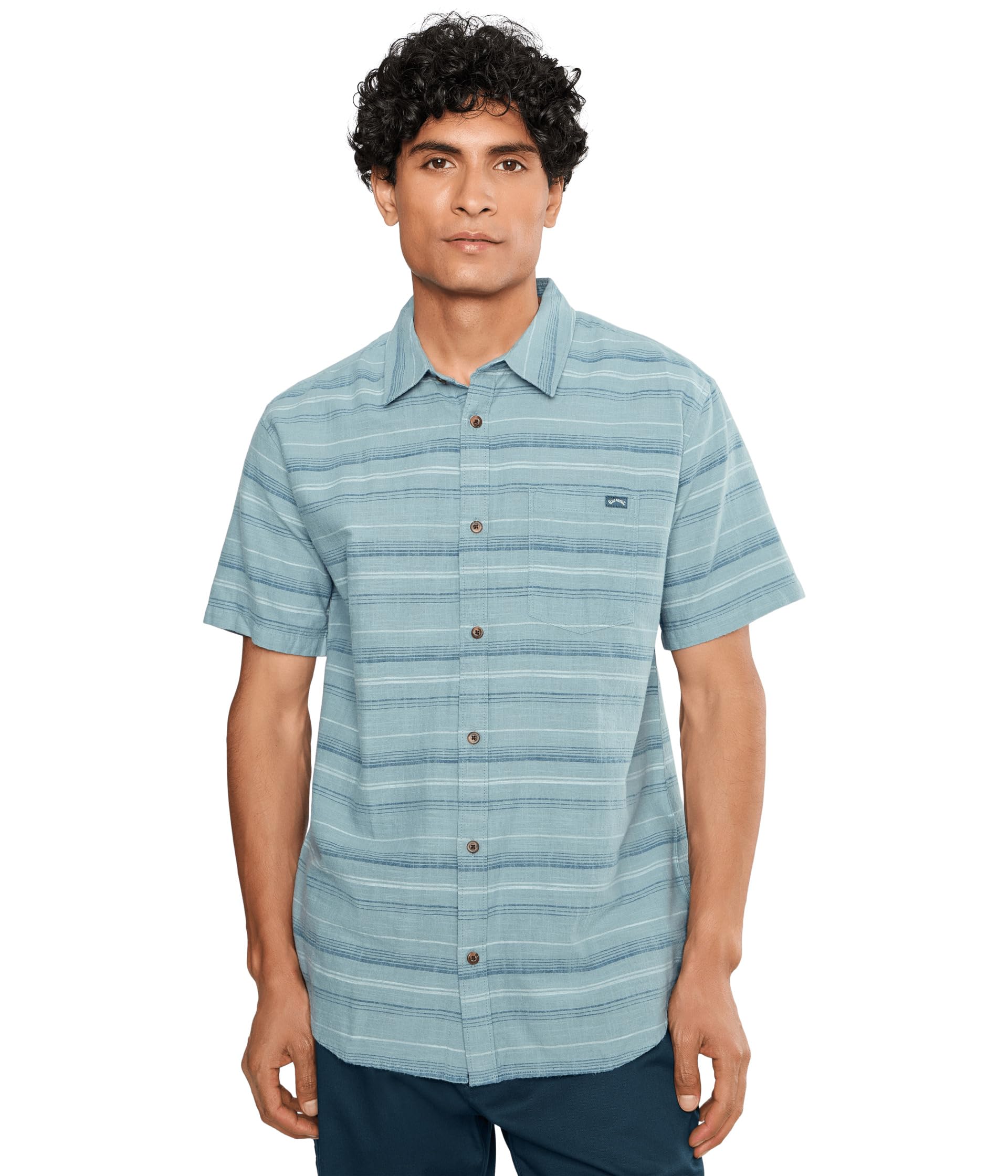Мужская рубашка All Day Stripe Short Sleeve
