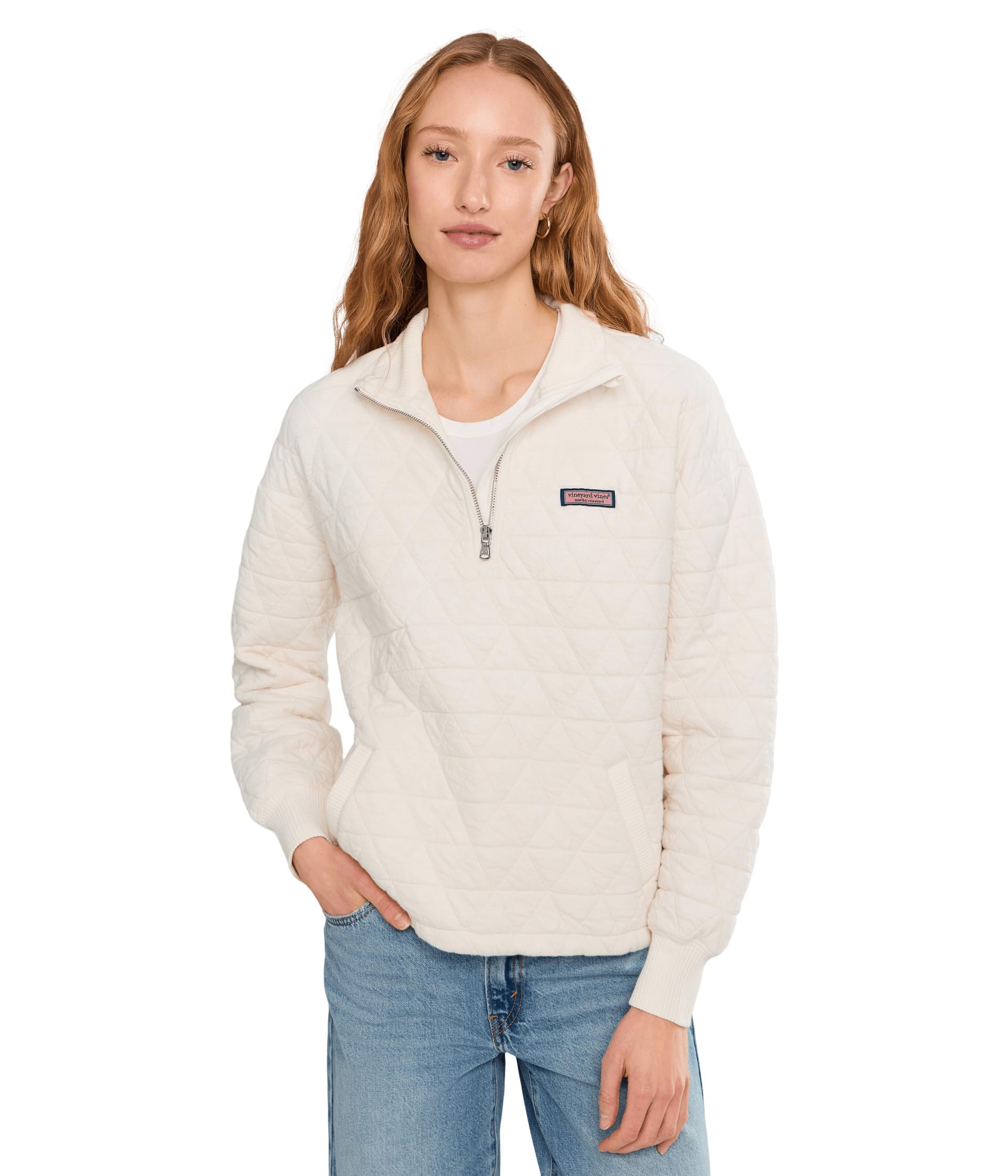 Quilted 1/4 Zip
