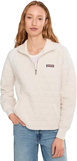 Quilted 1/4 Zip