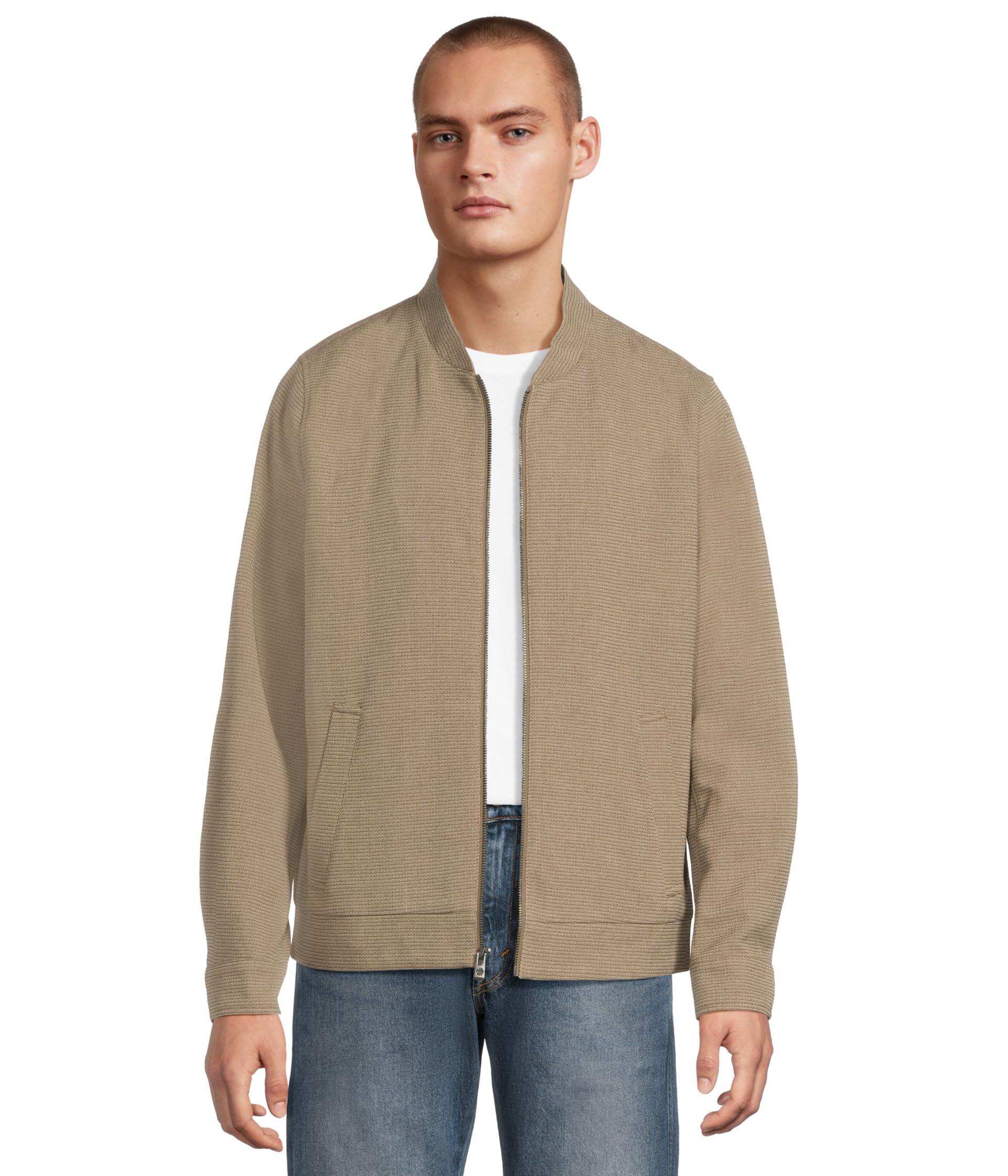 Patterened Full-Zip