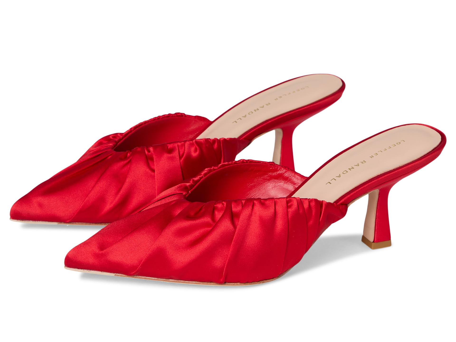 Inez Smocked Mid-heel Mule