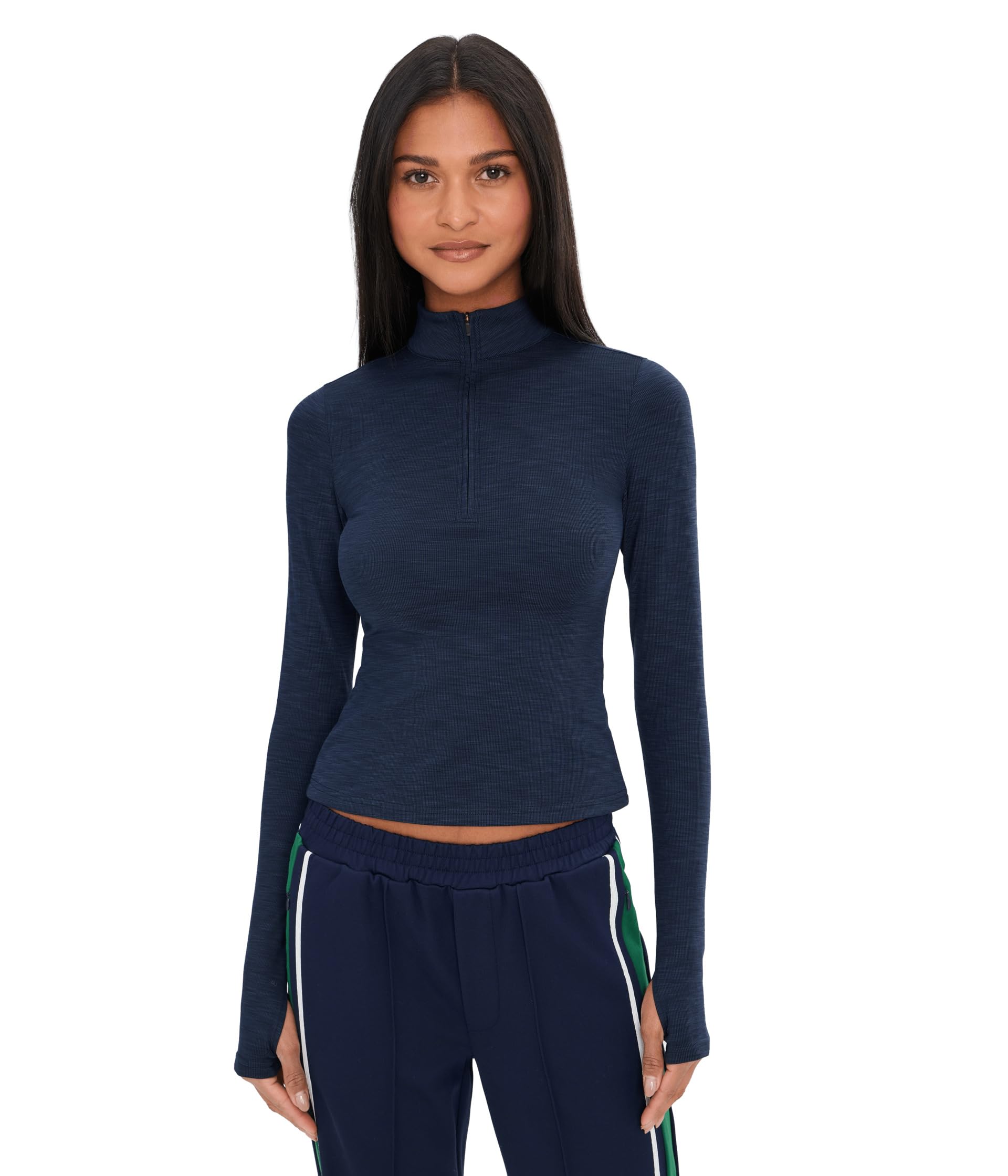 Женский топ Splitt59 Stevie Active Rib Half Zip