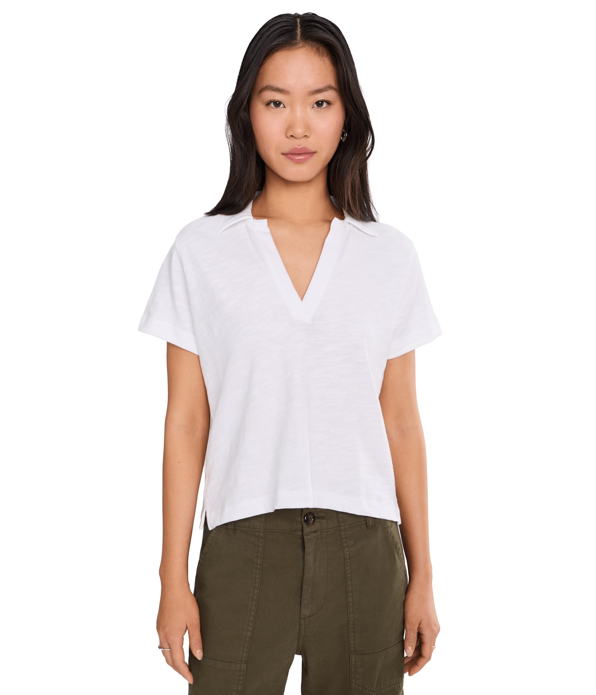 Женская рубашка поло Vintage Short Sleeve от Lilla P