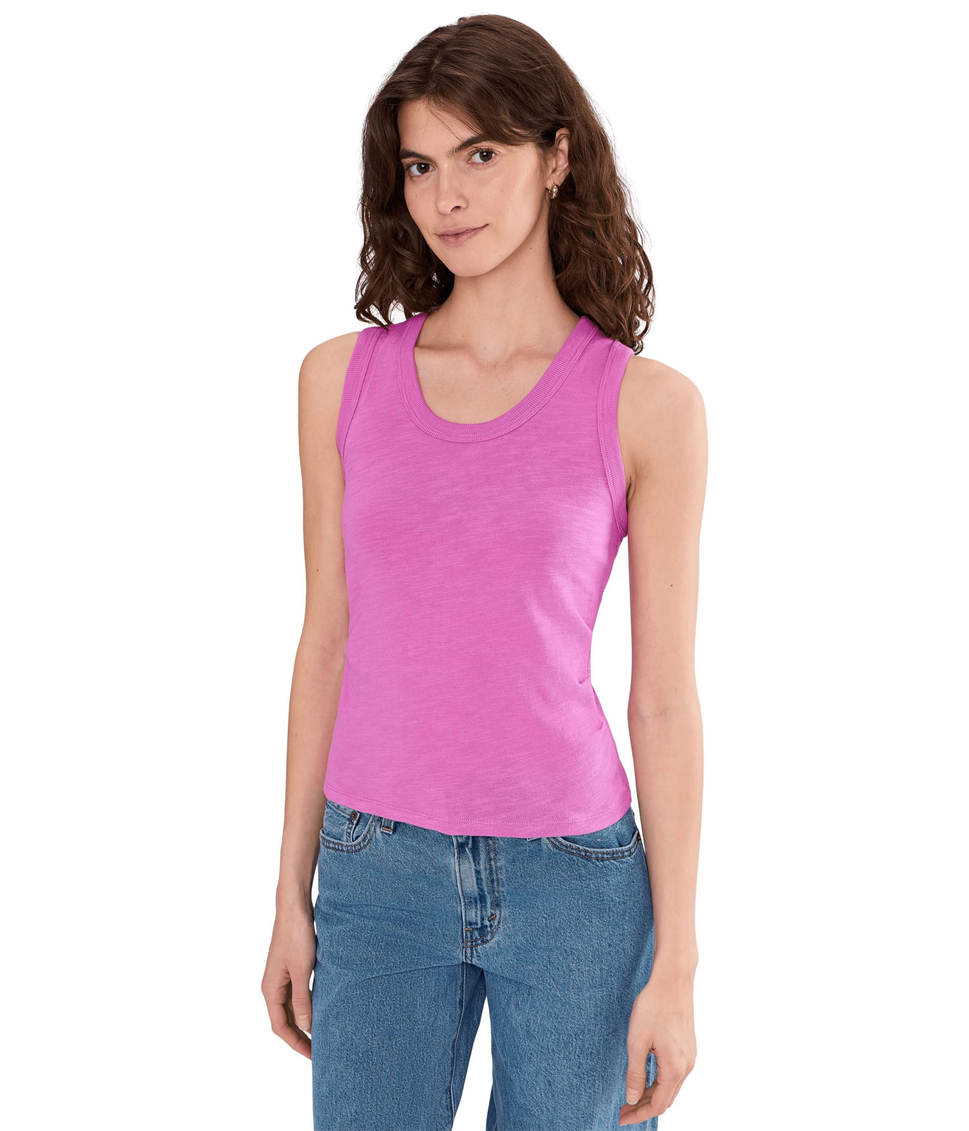 Топ Vintage Side Pleat Tank