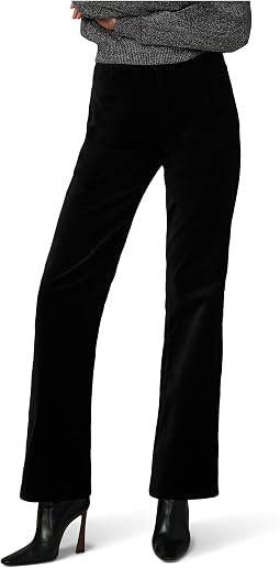 Женские джинсы The Margot Straight Velveteen черные