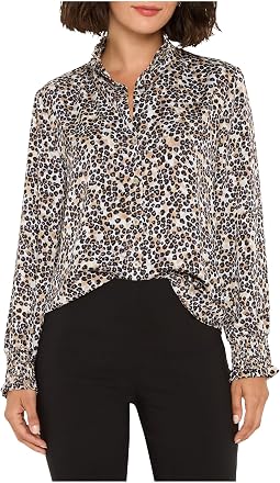 Petite Little Leopard Top