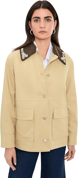 Куртка Barn Jacket с декорированным воротником