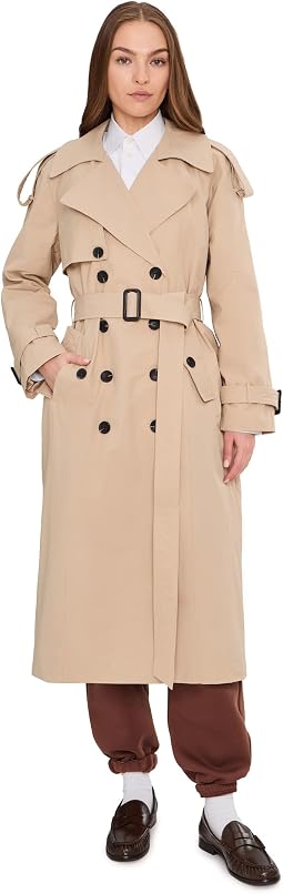 Тренч Avec Les Filles Relaxed Db Maxi