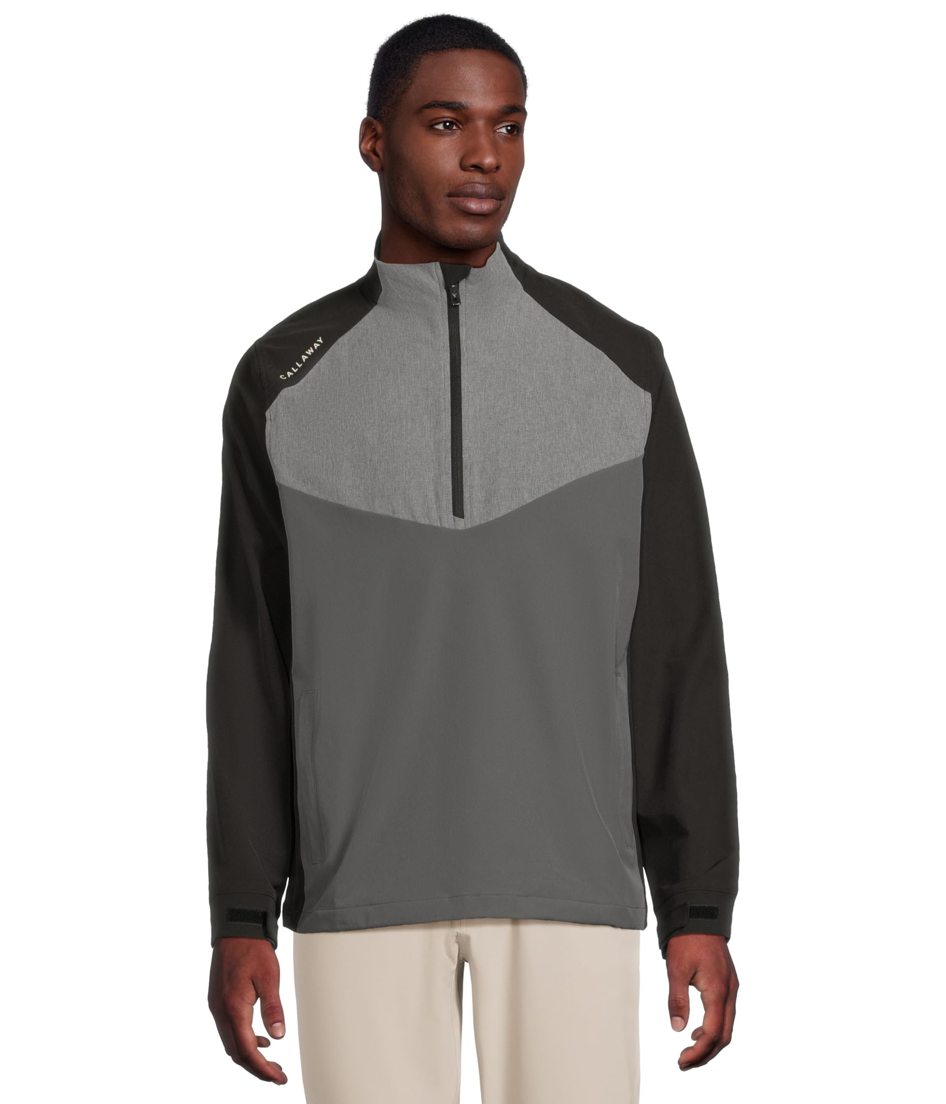 Long Sleeve 1/2-zip Wind & Water Jacket