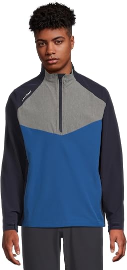 Ветровка с длинным рукавом и молнией 1/2-zip