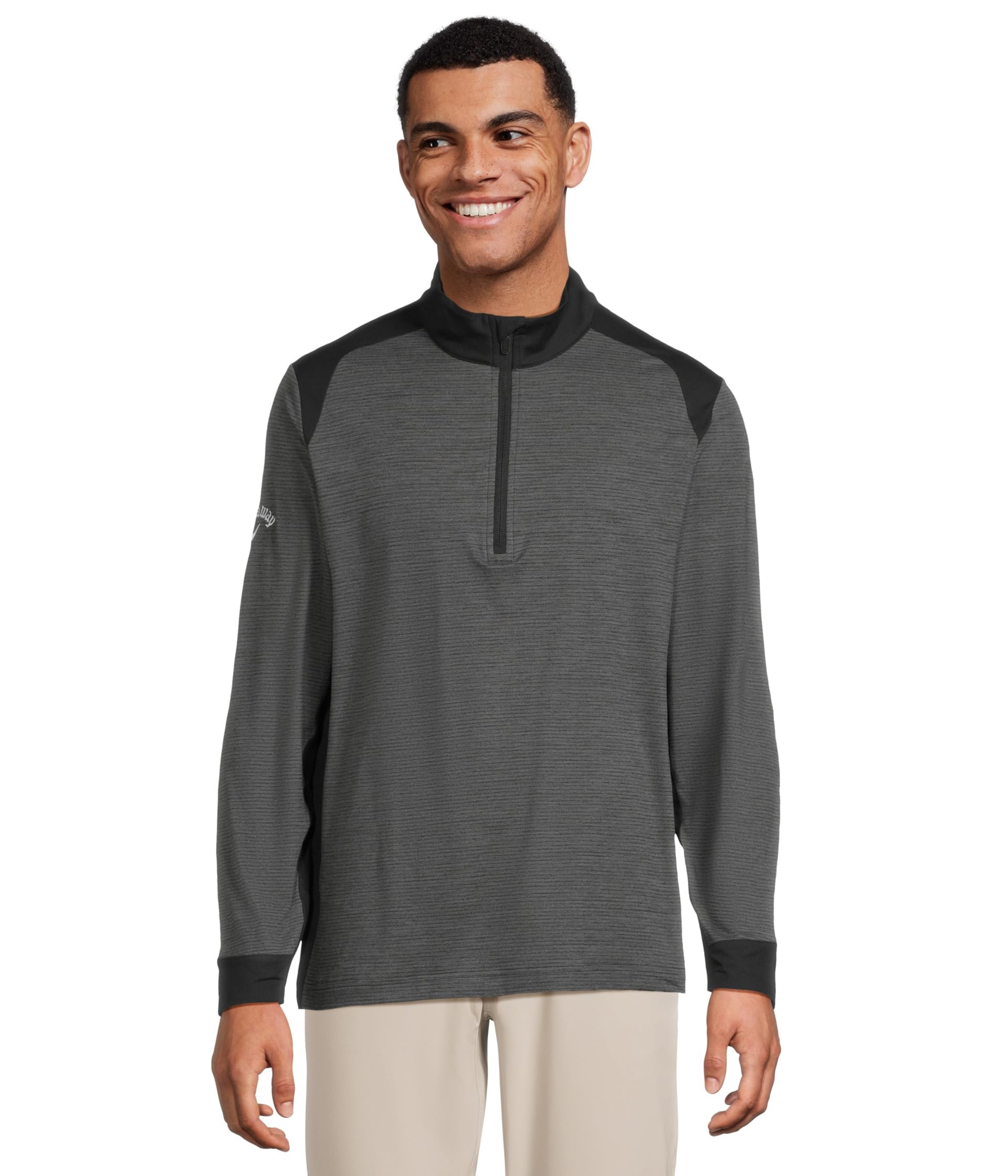 Soft Touch Blocked Long Sleeve Golf Base Layer