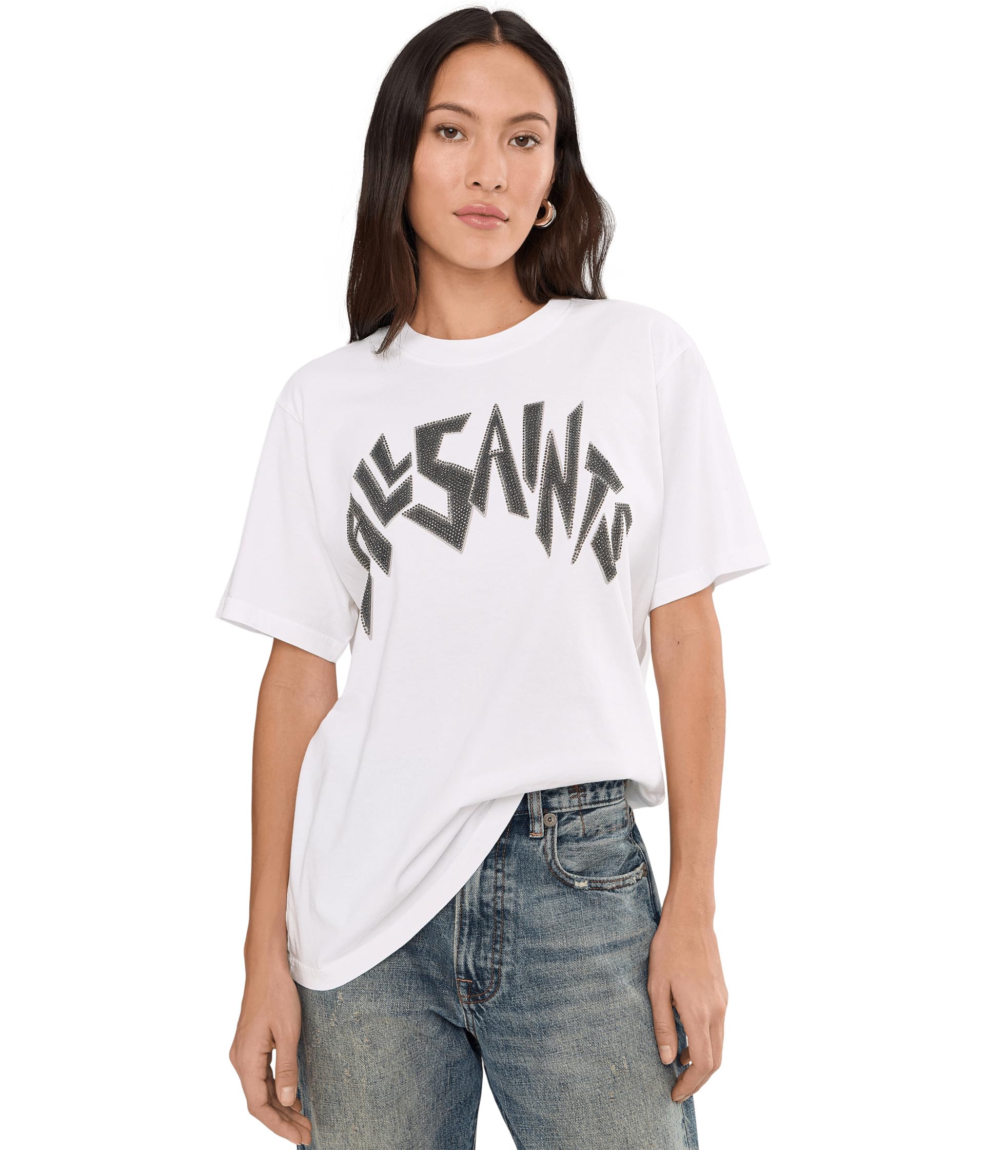 Женский топ AllSaints Zinc Bf Tee