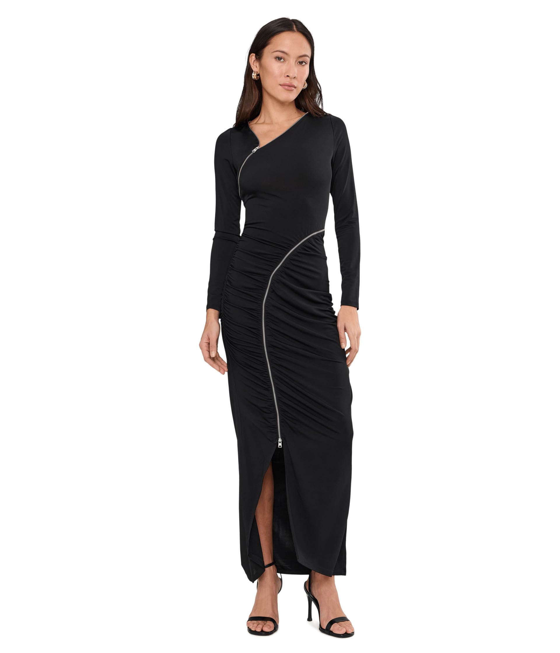 Elsie Zipper Dress платье AllSaints Женское