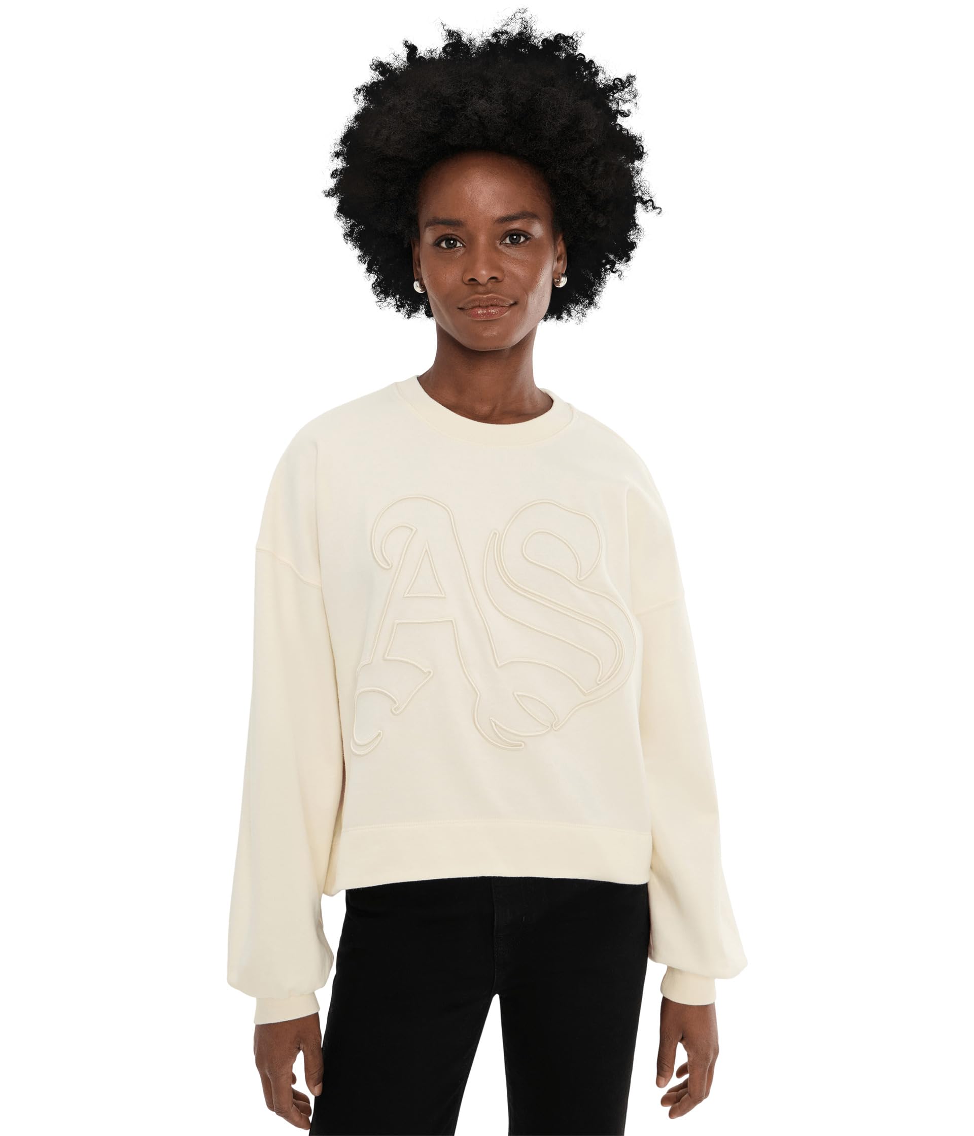 Lila Embos Sweat