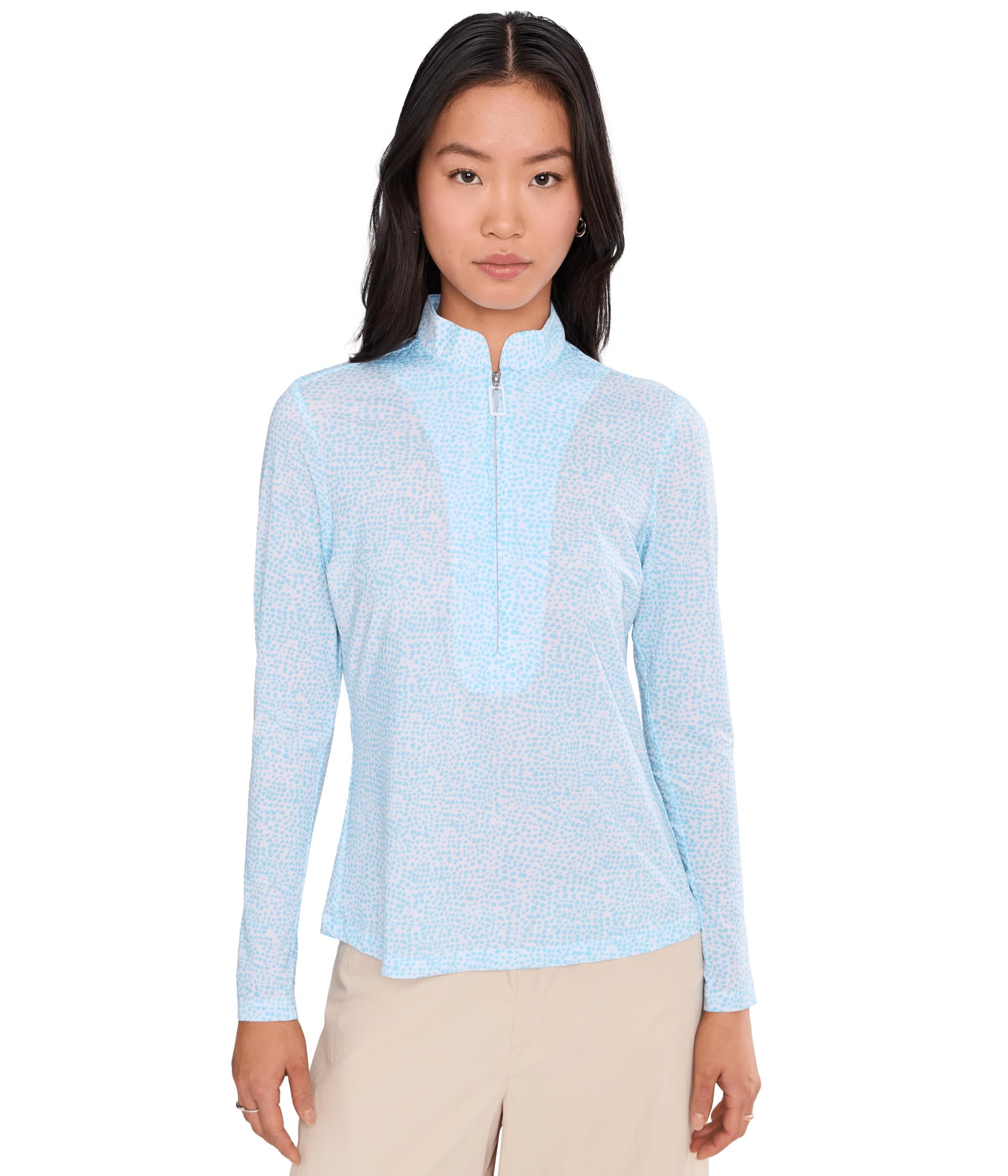 Женский джемпер Sunsense Ocelot Long Sleeve Quarter Zip