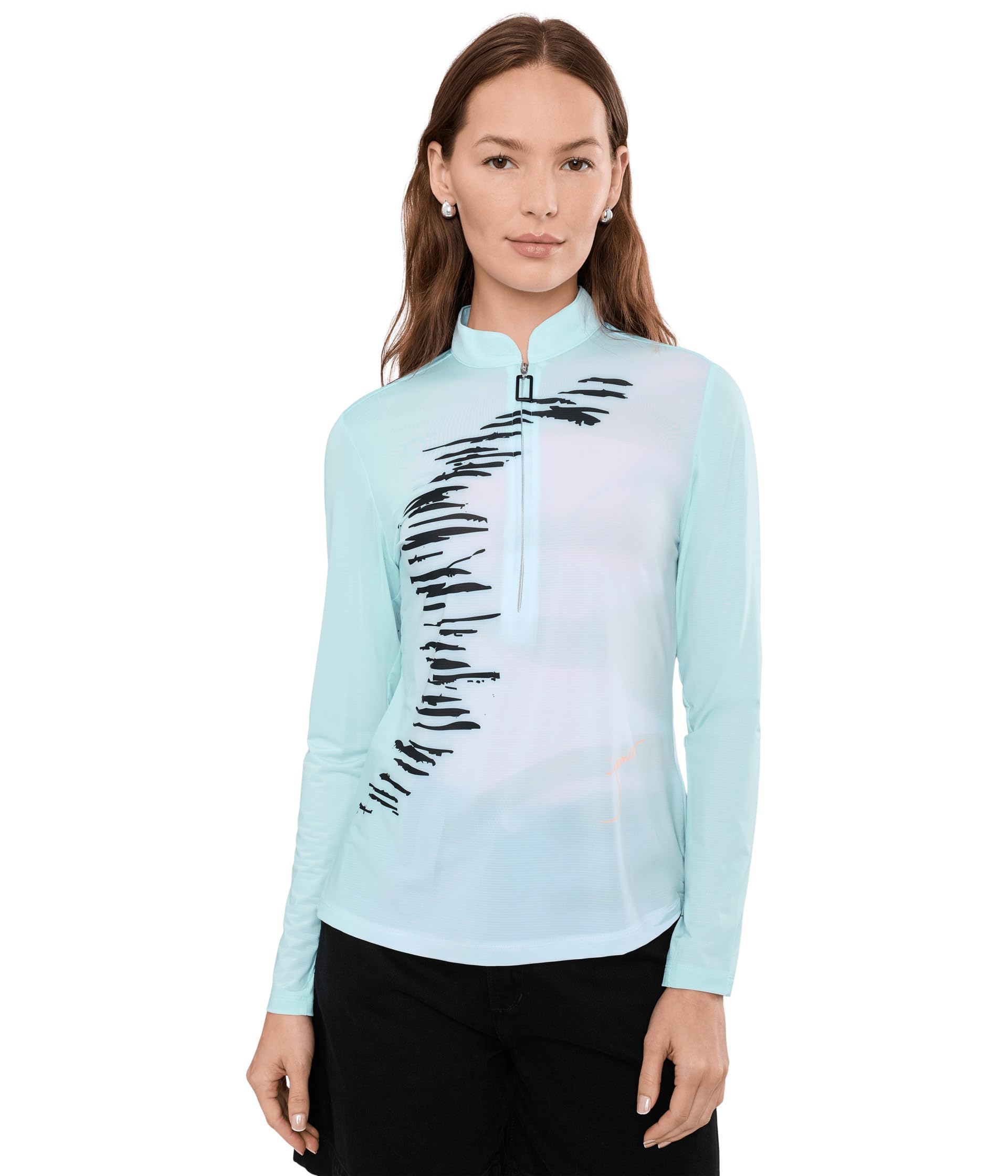 Женский джемпер Sunsense Sky Long Sleeve Quarter Zip