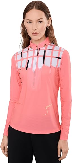 Sunsense Blocks Long Sleeve Quarter Zip