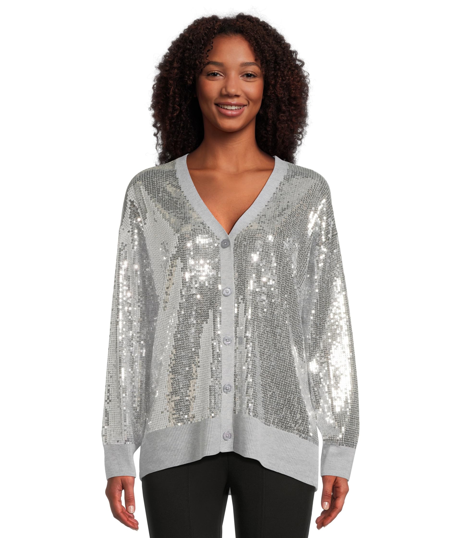 Cardigan with Sequins