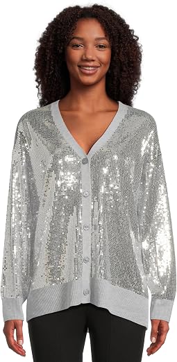 Cardigan with Sequins