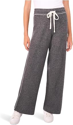 Sweatpant W/ Drawstring & Top Stitch Along Waist