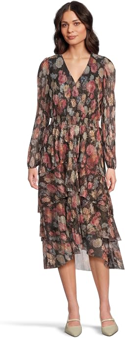 Ruffle Midi Dress