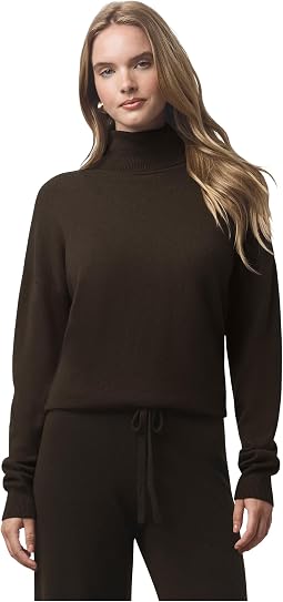 Tori Cashmre Tneck Sweater