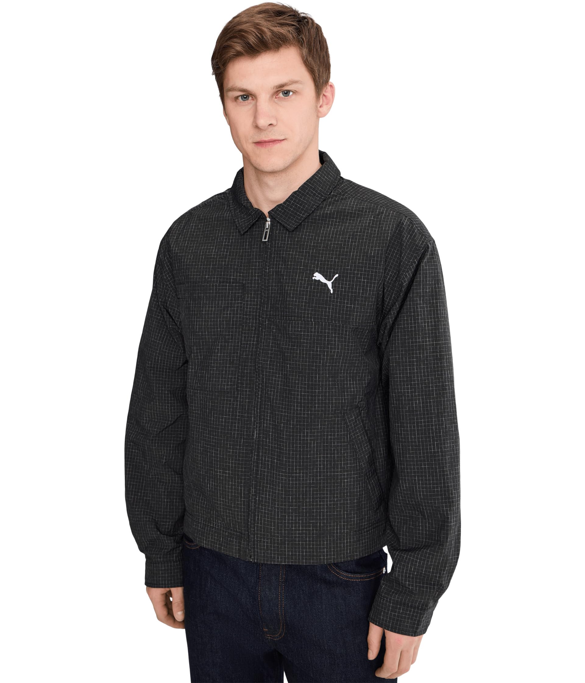 PUMA куртка Woven Zip-up Collared Jacket