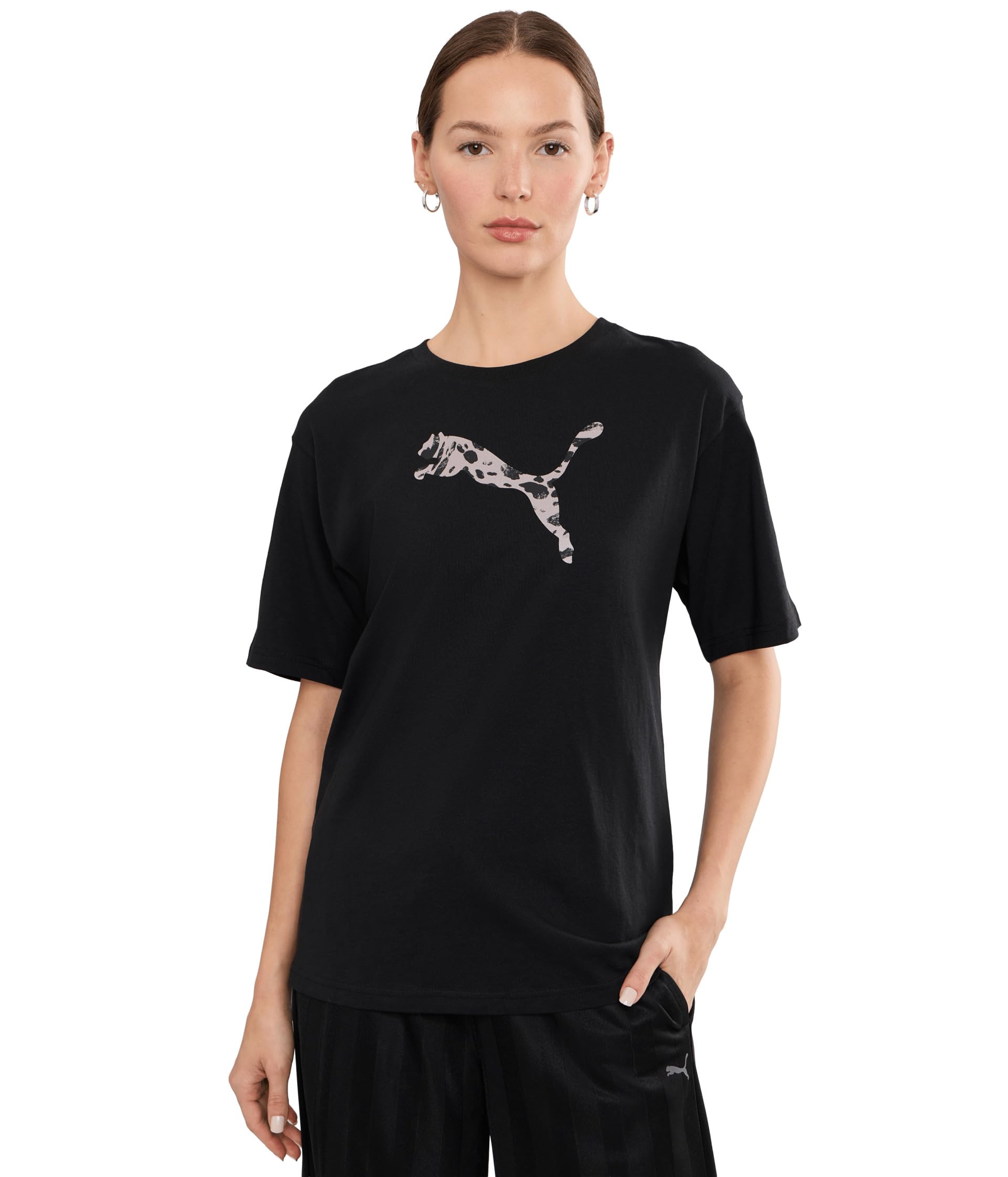 Essentials Graphics Animal Print Relaxed Tee