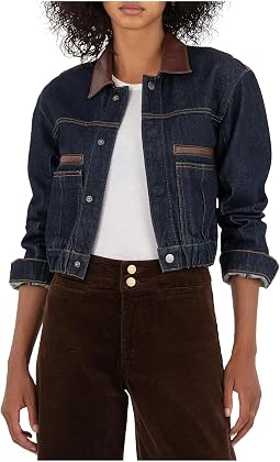 Женская куртка Ella Button Front Contrast