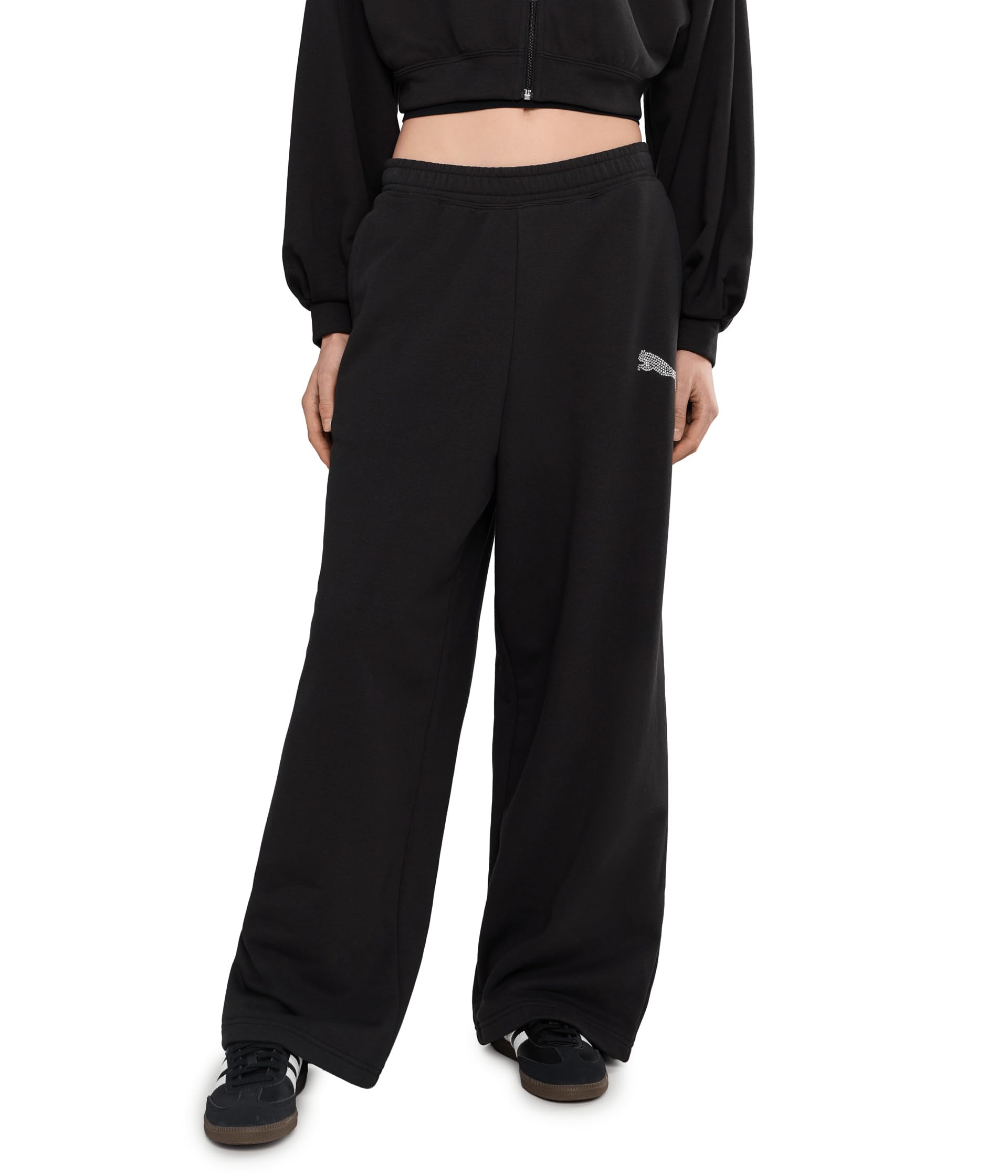 Essentials Graphics Leo Luxe Bedazzled Slouchy Pants