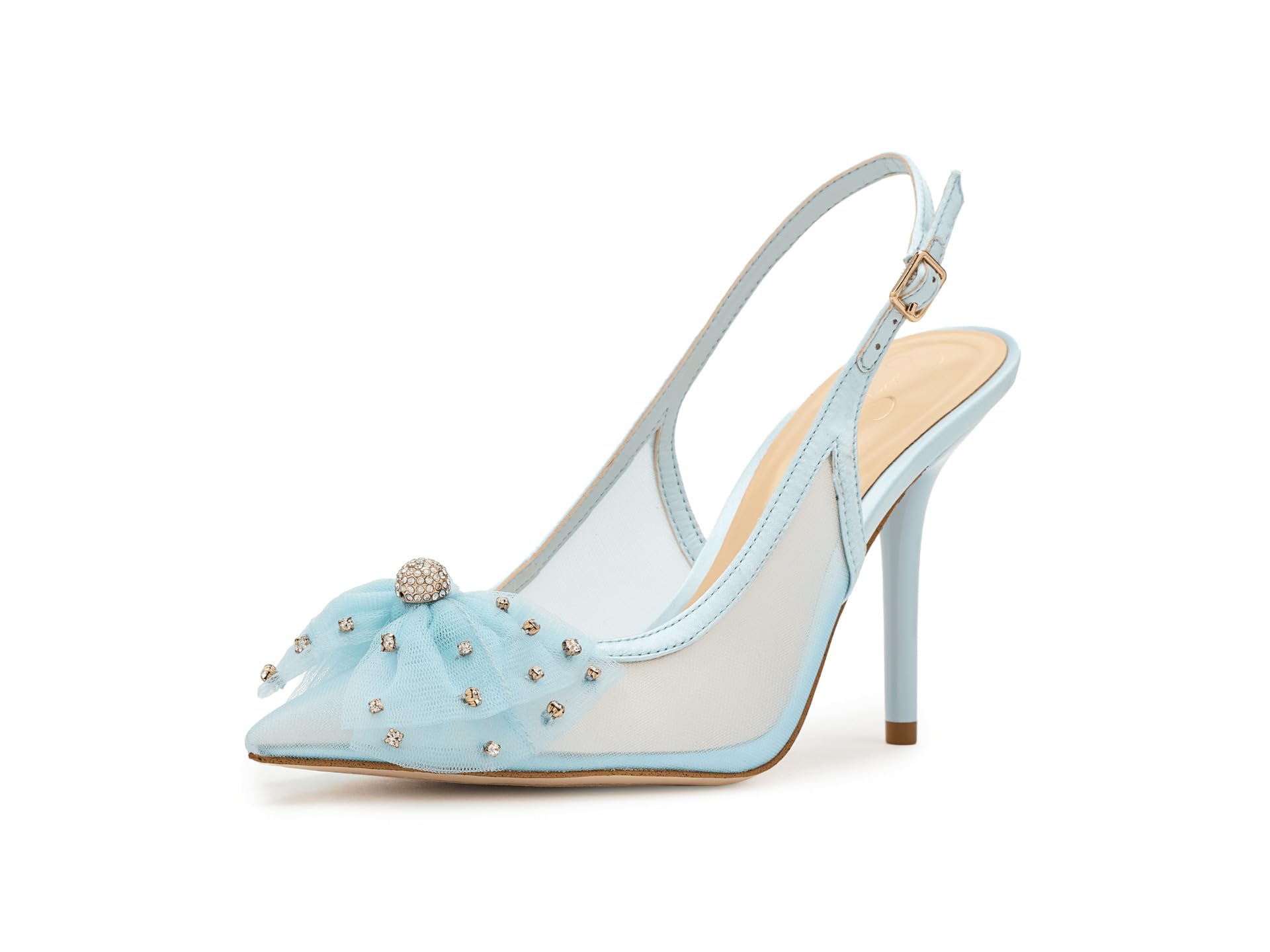 Туфли Lavilra Tulle Bow Embellished